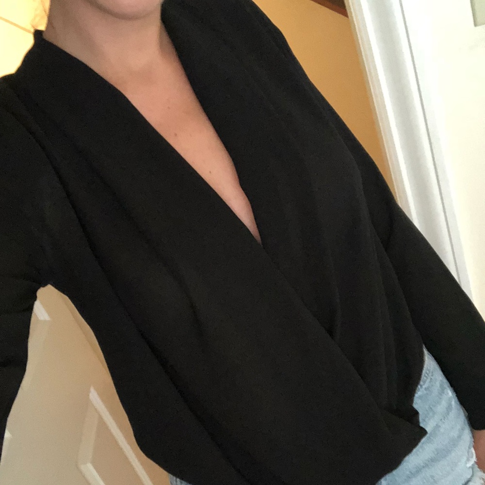 Long sleeve slouchy top!